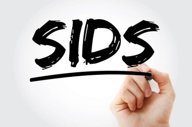 SIDS - Ani Bebek Ölümü Sendromu kısaltması işaretleyici, kavram geçmişi