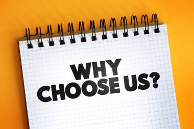 Not defteri, konsept arkaplan üzerinde neden bize soru metni seçin