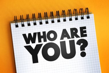 Not defterinde kimi sorguluyorsun, konsept özgeçmişi?