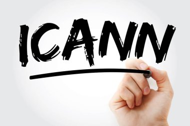 ICANN - Belirtilen İsimler ve Sayılar için İnternet Kurumu kısaltması, işaret, teknoloji kavramı geçmişi