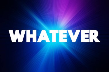 Hangi metin, hangi iş konsepti olursa olsun.