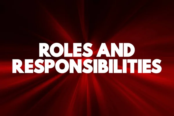 Roller ve Sorumluluklar, metin alıntısı, kavram grupları