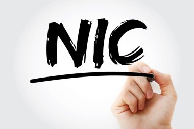 NIC - İşaretleyicili Ağ Arayüzü Kısaltması, teknoloji kavramı arkaplanı