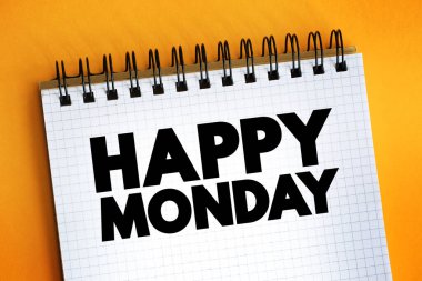 Mutlu Pazartesi metinleri, kavram geri gruplama