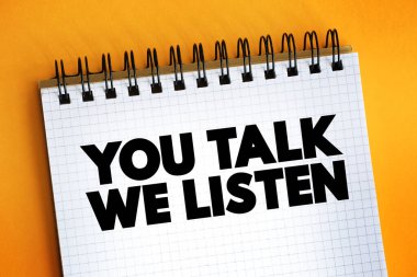 Not defterinden alıntıları dinliyoruz, konsept arka grup.