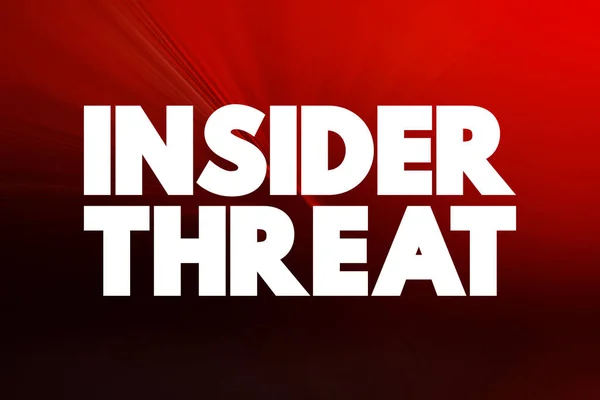 İçeriden Tehdit metni alıntısı, kavram gerilemesi