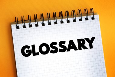 Not defterindeki sözlükçe metin alıntısı, kavram arka gruplandırması