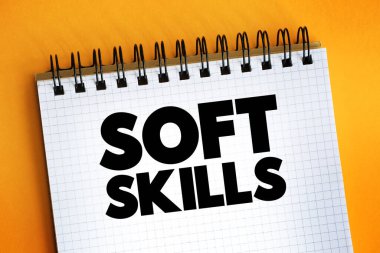 Not defterindeki Soft Skills metin alıntısı, kavram arka gruplandırması