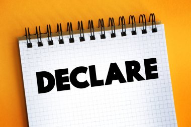 Not defterindeki metni, kavram arkaplanını beyan et