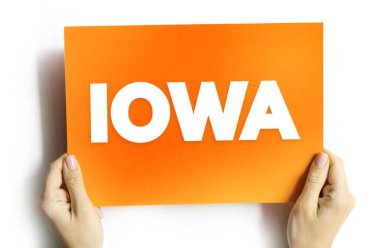 Iowa, Amerika Birleşik Devletleri 'nin orta batı bölgesinde iki kez denize kıyısı olmayan bir eyalettir.