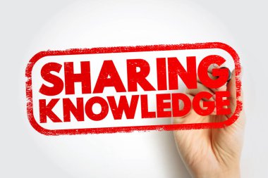 Paylaşımcılık KNOWLEDGE güçlü bir pul olarak gösterilir, eğitim, öğretim, toplum anlayışı ve işbirlikçi öğrenme ifade eder, etkili iletişim için dokulu bir sınır ile çerçevelenir