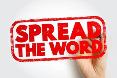 Kelimeyi kalın kırmızı şablon harflerle, yanında el yazısı olan, duyurular, promosyonlar, farkındalık kampanyaları, iletişim ya da sosyal yardım kampanyaları için mükemmel bir çerçevenin içine yayın.