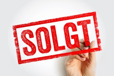 SOLGT Danimarka 'da satılıktır. Ödeme, metin konsepti damgası karşılığında bir ürün, mülk veya hizmet satın alındığını belirtir.