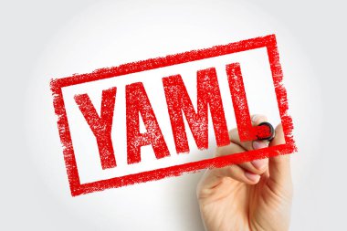 YAML, Aint Markup Language (Aint Markup Language), genel olarak yapılandırma dosyaları ve veri değişimi, metin konsepti damgası için kullanılan bir insan-okunabilir veri serileştirme biçimidir.