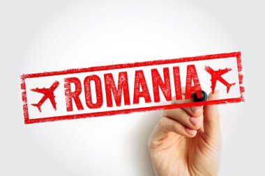 Romanya, Orta, Doğu ve Güneydoğu Avrupa 'nın yol ayrımında yer alan ve uçak amblemi damgalı bir ülke