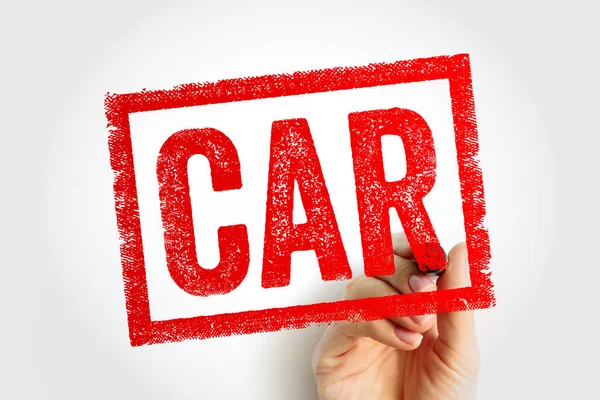 Pul içinde bir el tarafından oluşturulan bir araba metni. Otomotiv satışları, kiralama hizmetleri, araç bakımı ya da ulaşım endüstrisi için simge. Görünmez ekranda işaret yazısıyla el..