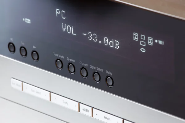 Birim üzerinde AV alıcısı ayarlama