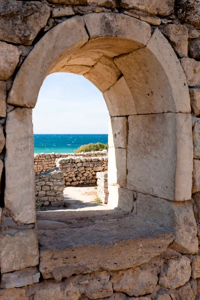 Anciend şehir penceresinden görüntülemek