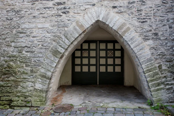 Porta do Castelo Velho — Fotografia de Stock