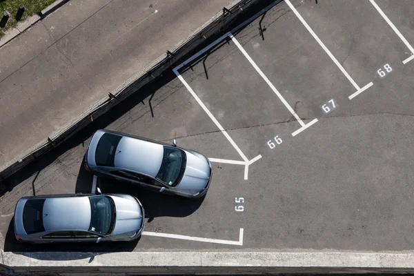 Un parking place Photos De Stock Libres De Droits