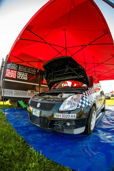 Snelle rally in Odessa, Oekraïne — Stockfoto