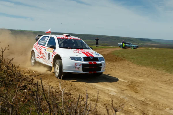 Snelle rally in Odessa, Oekraïne — Stockfoto