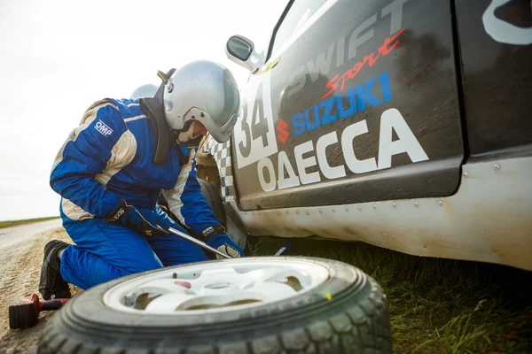 Gyors rally itt: Ogyessza, Ukrajna — Stock Fotó