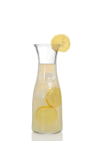 Glass pitcher of lemonade — Stock Photo, Image