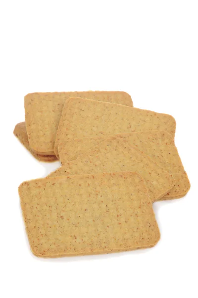 Крупним планом цільне пшеничне печиво — стокове фото