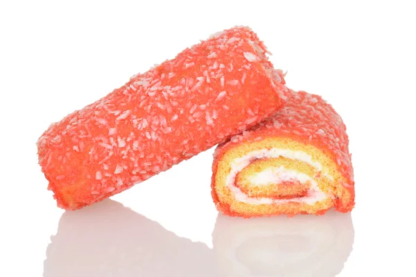 Two jelly cake rolls — Stock Photo, Image