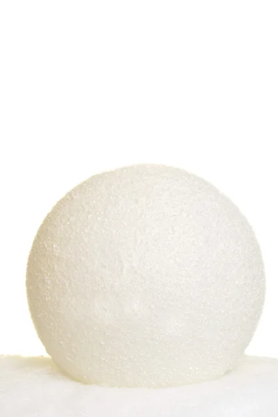 Closeup of snowball — Stock Photo, Image