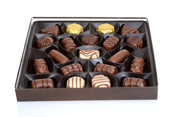 Box of chocolates Royalty Free Stock Photos