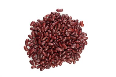 Üstten Görünüm kırmızı barbunya fasulyesi