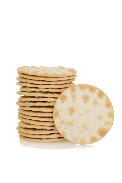 Water biscuit cracker — Stock Photo, Image