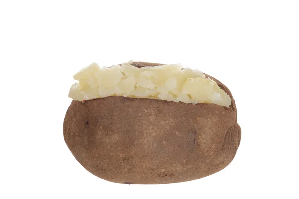 Geïsoleerde gebakken aardappel — Stockfoto