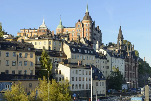 Estocolmo vista Imágenes de stock libres de derechos