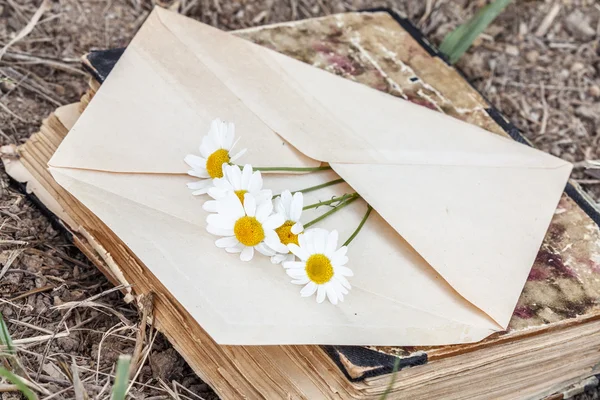 花の封筒 — ストック写真
