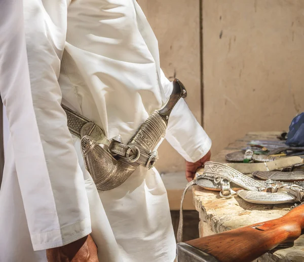 Mercado de armas Omani — Fotografia de Stock