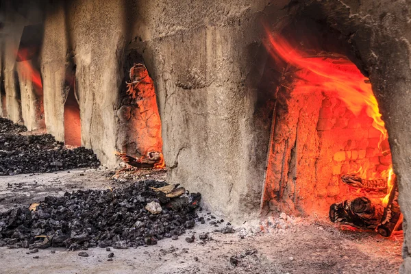 木材燃烧炉 — 图库照片