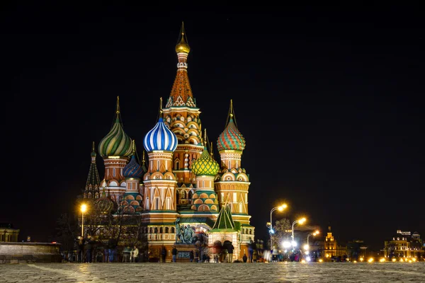 St. Basilika katedralen i Moskva — Stockfoto