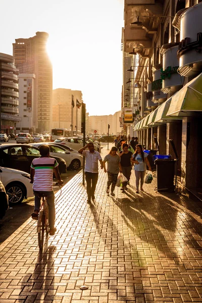 Bur Dubai - distrito centro de Dubai — Foto de Stock