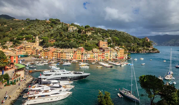Scenic View Port Village Portofino Italian Riviera — Stock Photo, Image