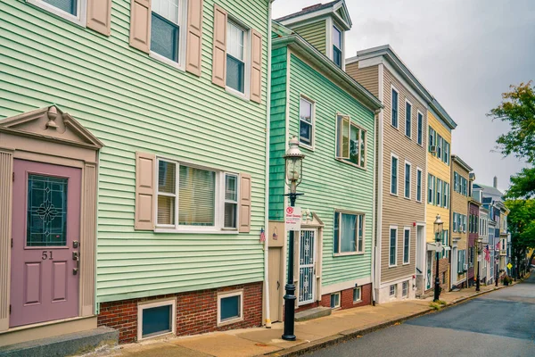 Barrio Historic Bunker Hill Charlestown Massachusetts —  Fotos de Stock
