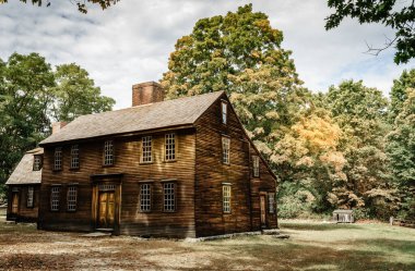 Hartwell Tavernası Lincoln Körfez Yolu üzerinde, Minute Man Ulusal Tarih Parkı