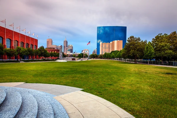 Panoramę Indianapolis — Zdjęcie stockowe