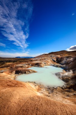 Krafla volkanik alan