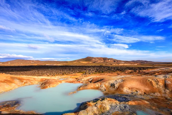 Campo vulcanico di Krafla — Foto Stock