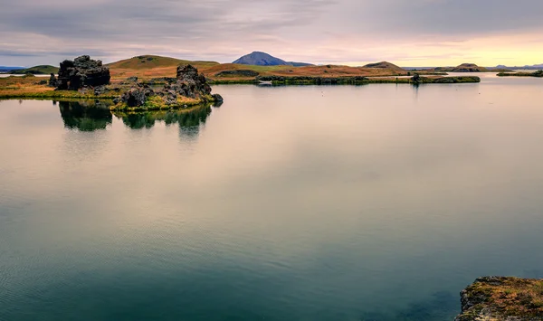 Lago Myvatn — Fotografia de Stock