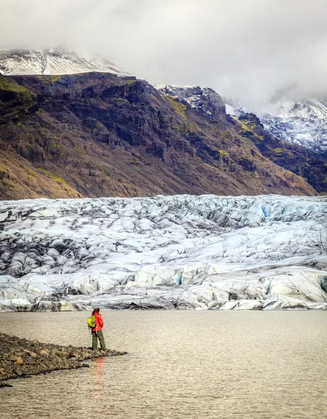 Fjallsarlon glacier lagoon — Stock Photo, Image