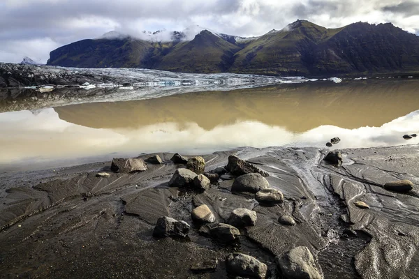 Fjallsarlon冰川泻湖 — 图库照片